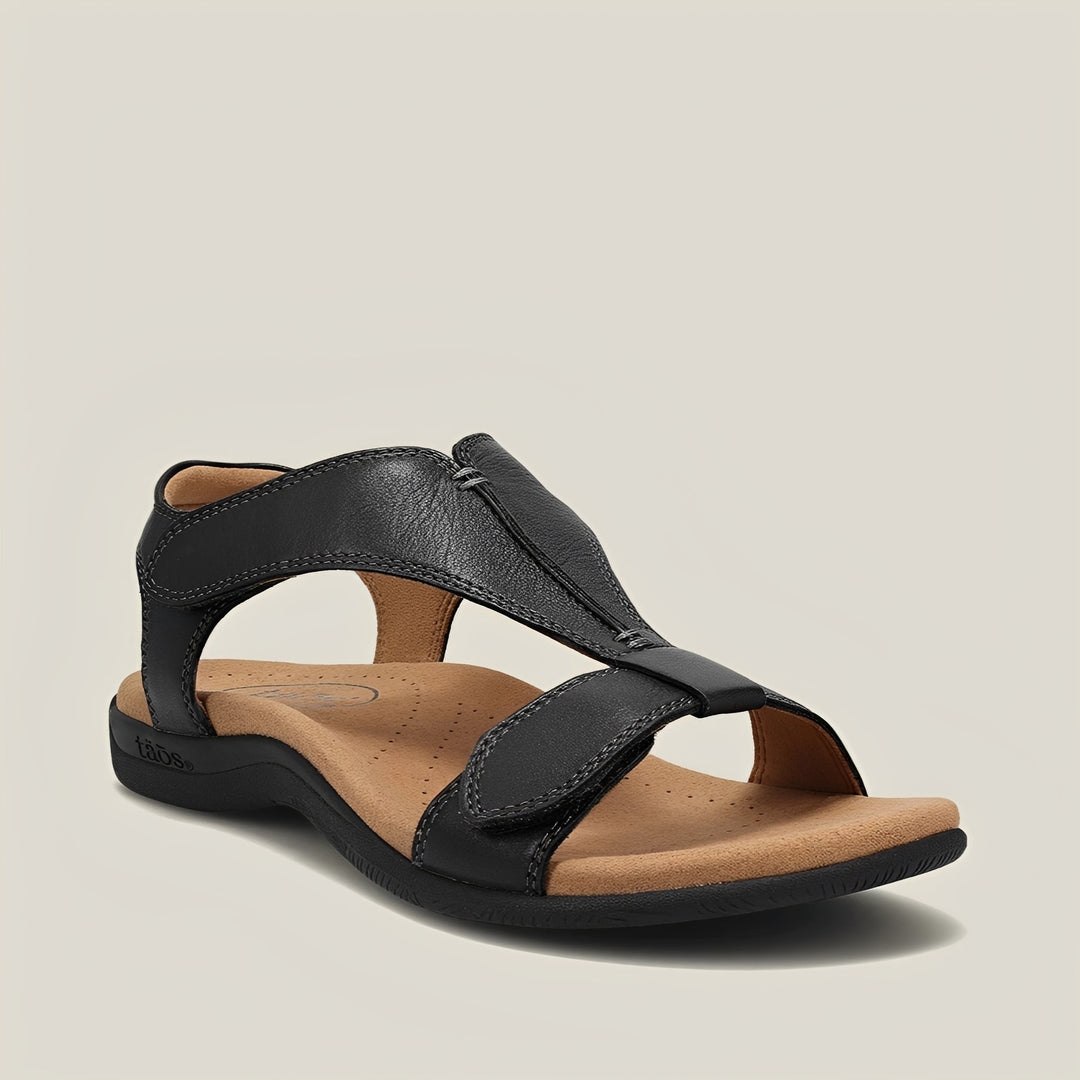 Desfrute o verão com sandálias plataforma femininas de velcro. Conforto e estilo ajustável para seu dia a dia.