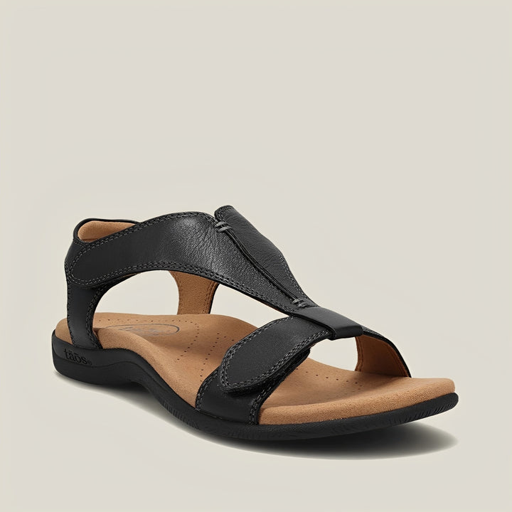 Desfrute o verão com sandálias plataforma femininas de velcro. Conforto e estilo ajustável para seu dia a dia.