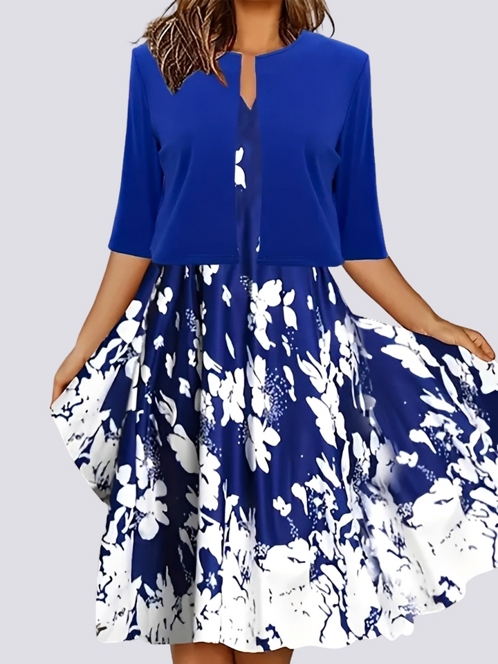 Vestido longo elegante e peça superior a combinar, um conjunto feminino essencial para o verão e eventos.