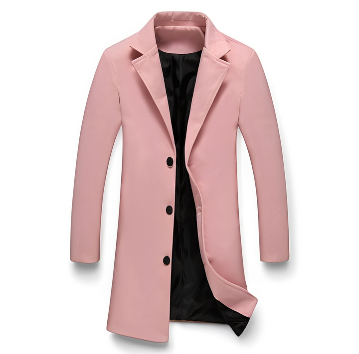 Casaco masculino formal para inverno. Estilo elegante e conforto para eventos sociais e uso diário com sofisticação.