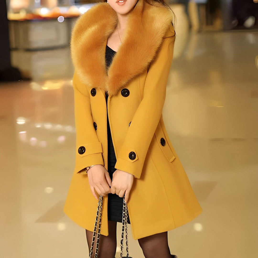 Casaco feminino elegante para inverno, quente e confortável. Perfeito para proteger do frio com estilo e moda mulher.