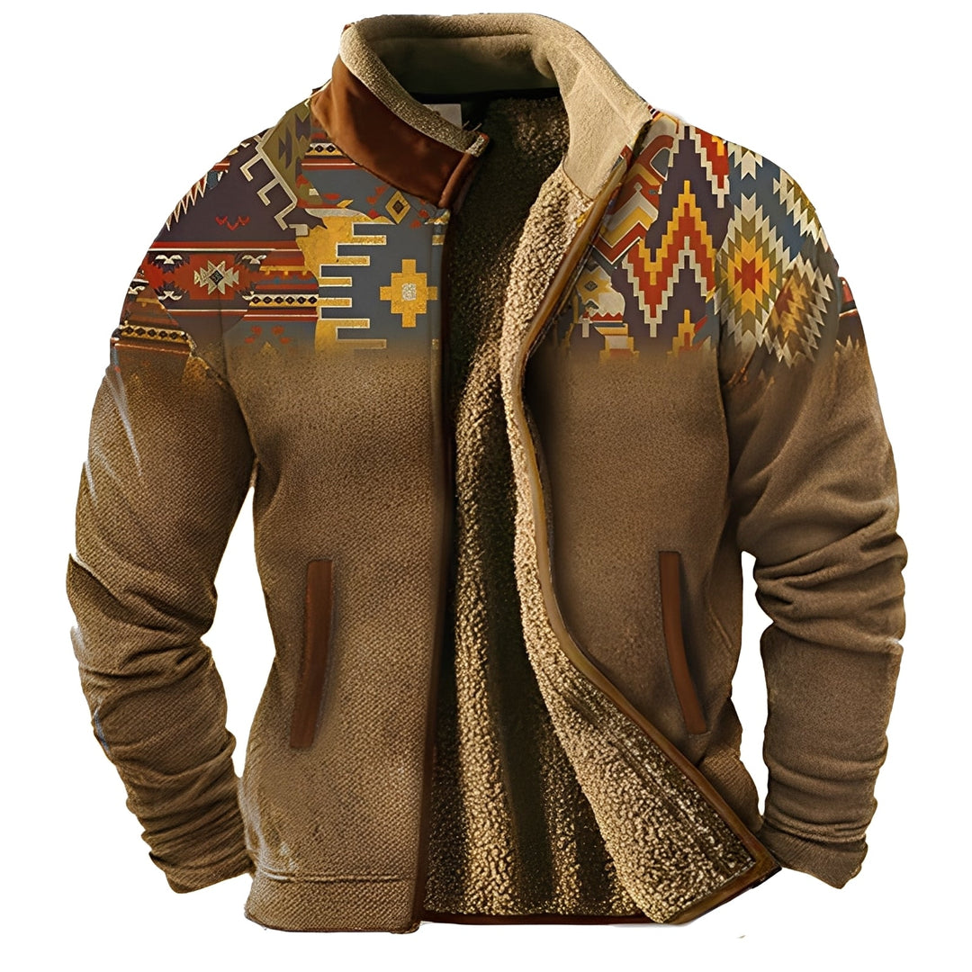 Estiloso casaco masculino para exterior, térmico e confortável, perfeito para aventuras no inverno.