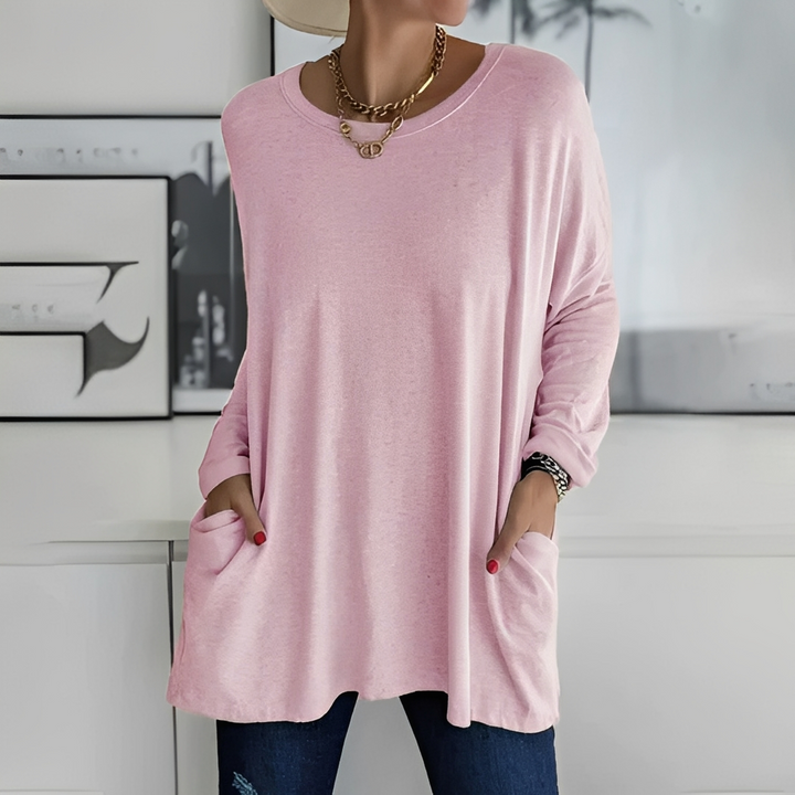 Roupa feminina de verão estilo elegante, top Semarah versátil para moda casual.