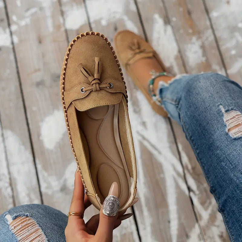 Mocassins femininos Elisa, tendência da moda e puro conforto para a estação.