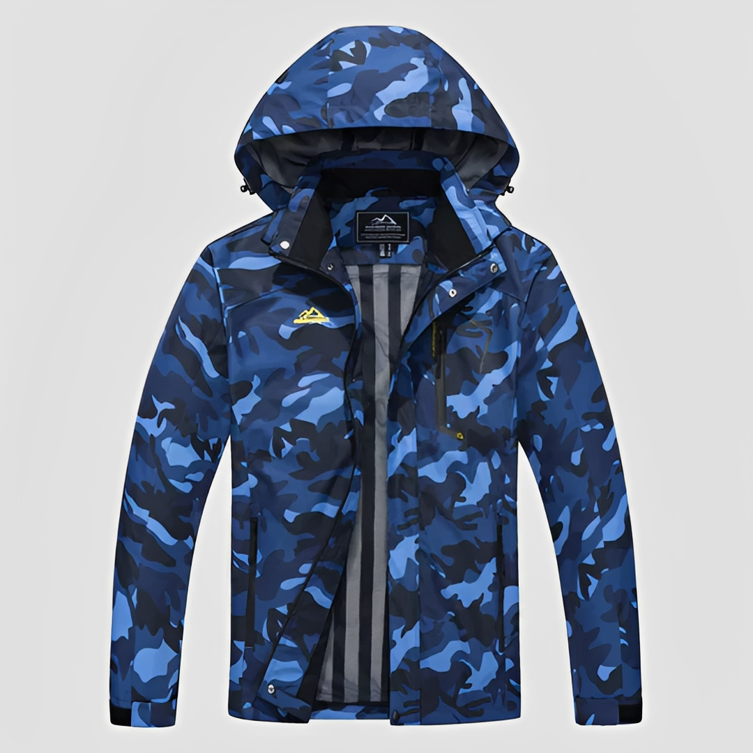Jaqueta de inverno masculina versátil, perfeita para o dia a dia e aventuras no frio. Agasalho resistente.