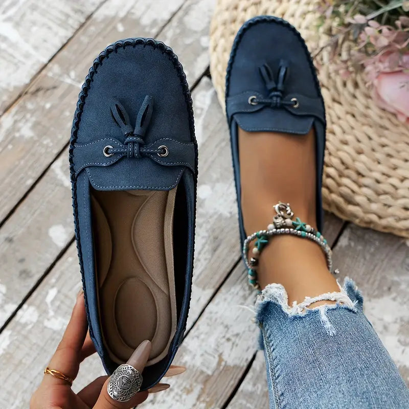 Mocassim feminino rosa Elisa, toque casual e trendy para seus pés.