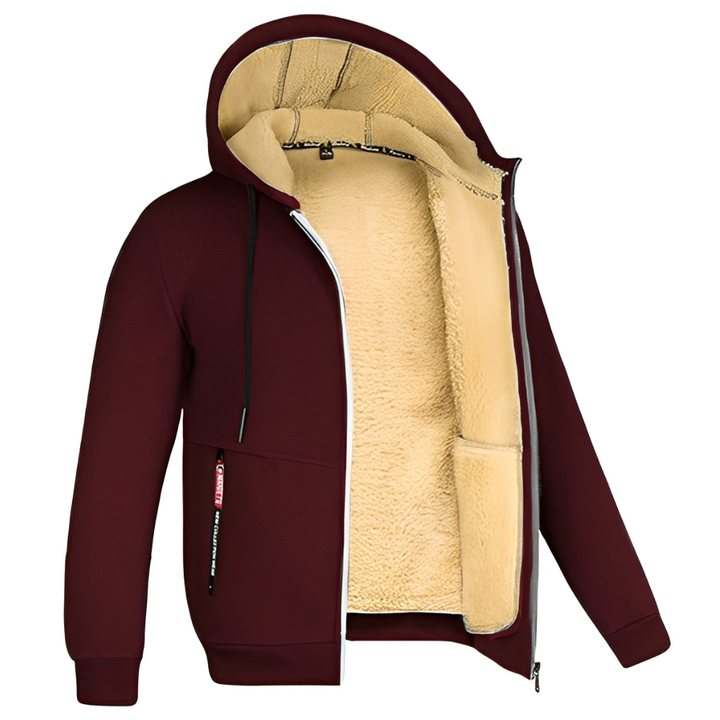 Casaco masculino de inverno com capuz, roupa quente e agasalho essencial para enfrentar o frio com estilo.