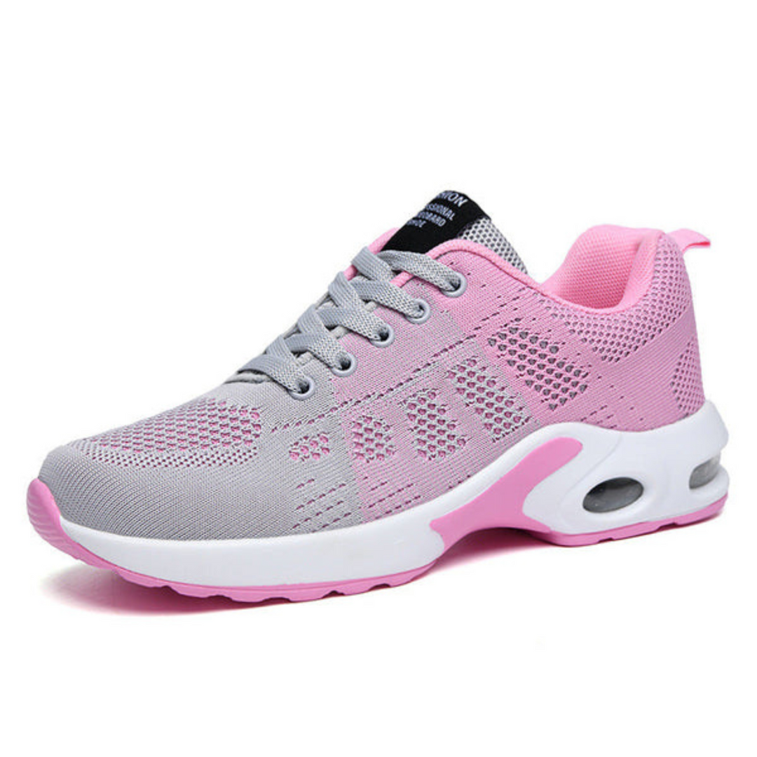 Tênis feminino esportivo Lina, leve, confortável e respirável, para caminhada e corrida.