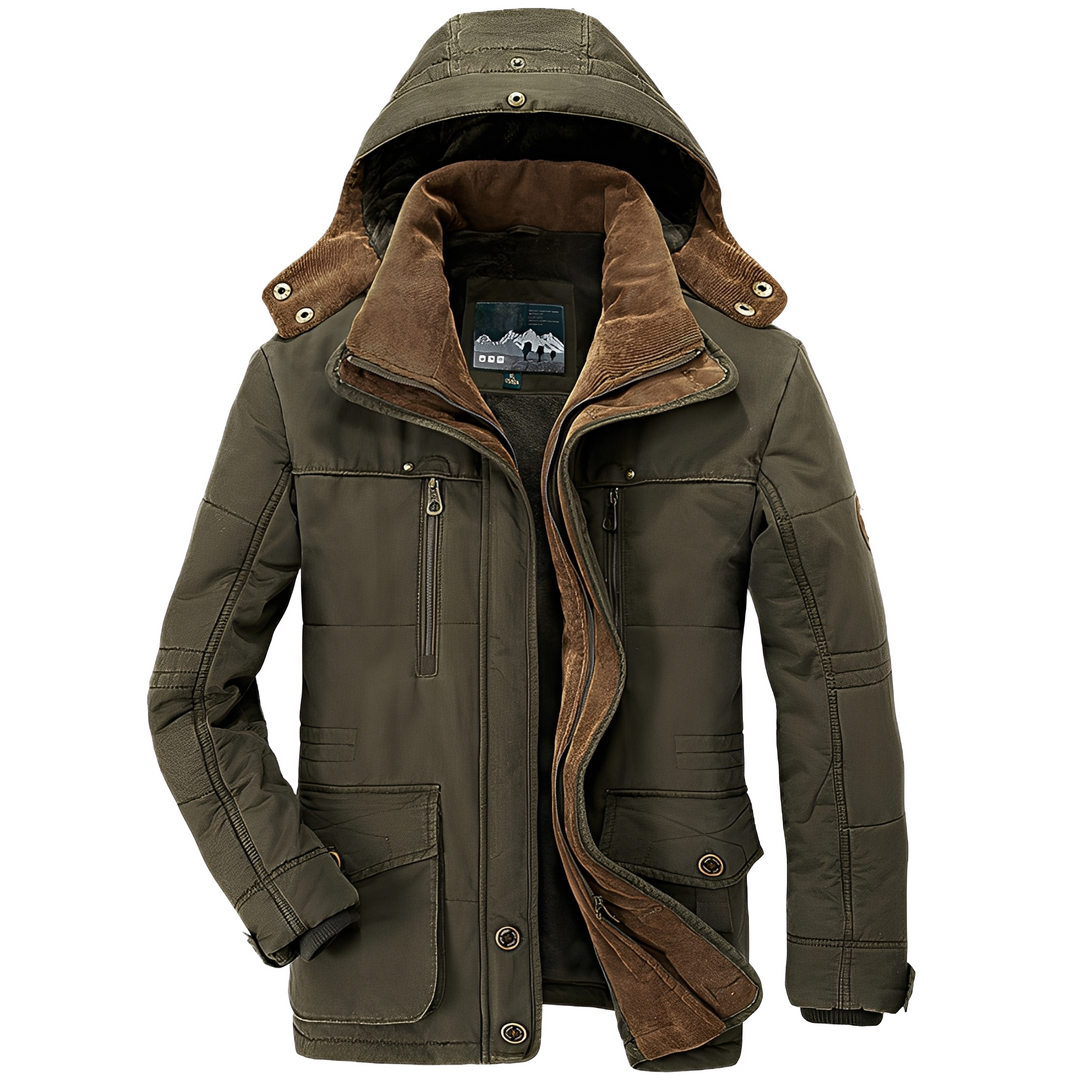 Casaco masculino de inverno, peça-chave para moda masculina. Grosso, quente e elegante.