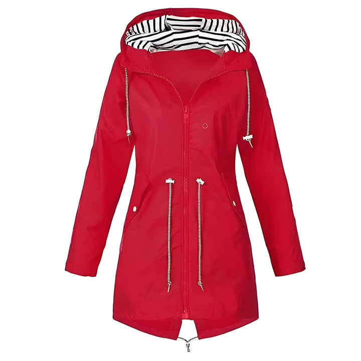 Jaqueta feminina casual Rosannah para exterior, com capuz. Perfeita para outono, inverno e caminhadas.