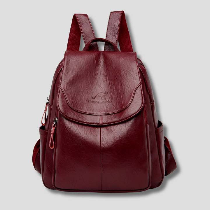 Mochila feminina versátil e elegante. Perfeita para combinar com seu look de trabalho ou lazer.