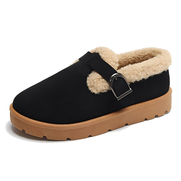 Botas femininas para inverno, com isolamento térmico e sola antiderrapante, perfeitas para dias frios.