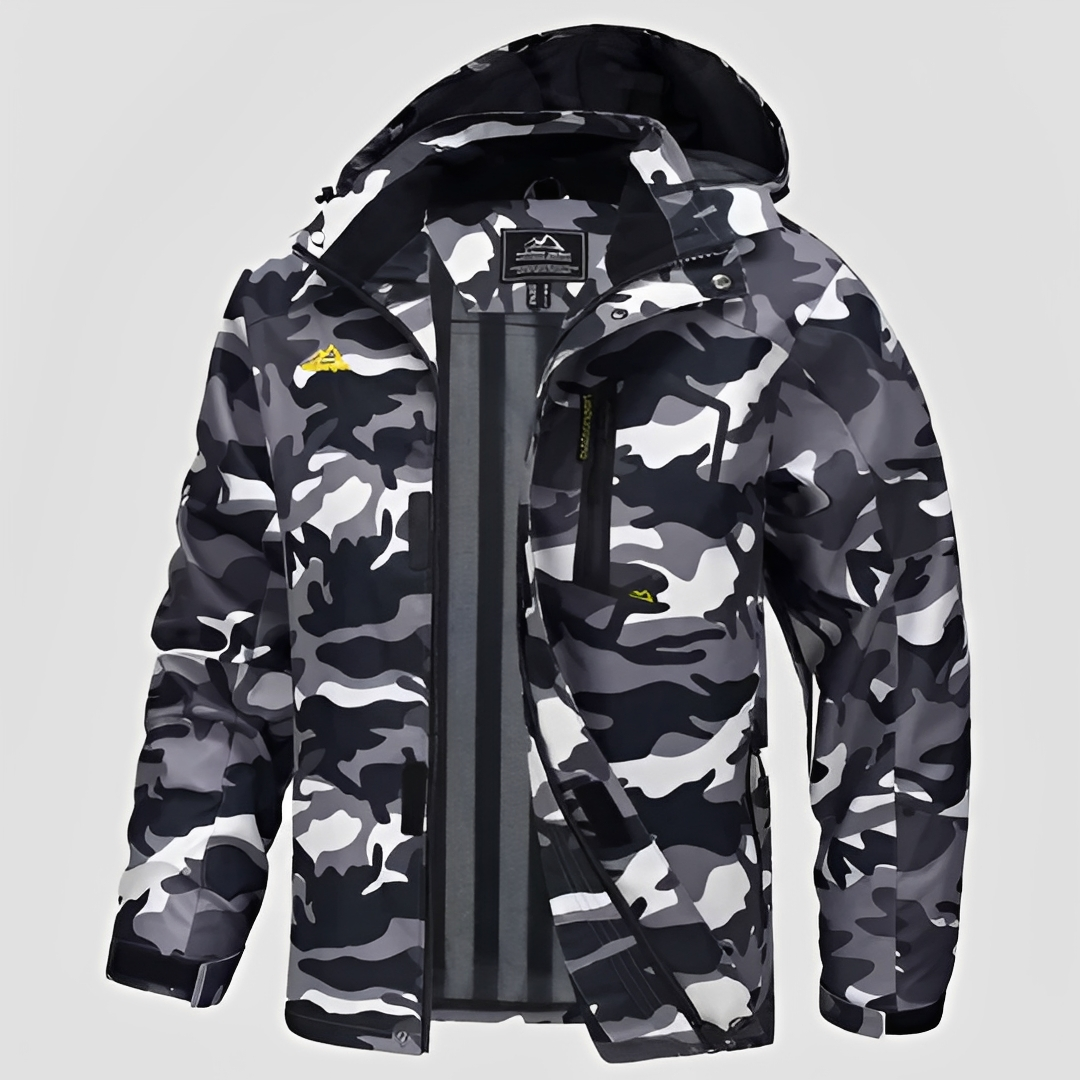 Casaco de inverno masculino com forro térmico, proporcionando máximo conforto e calor. Roupa de frio outwear.