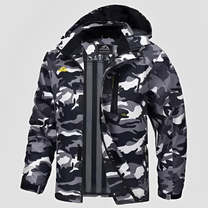 Casaco de inverno masculino com forro térmico, proporcionando máximo conforto e calor. Roupa de frio outwear.