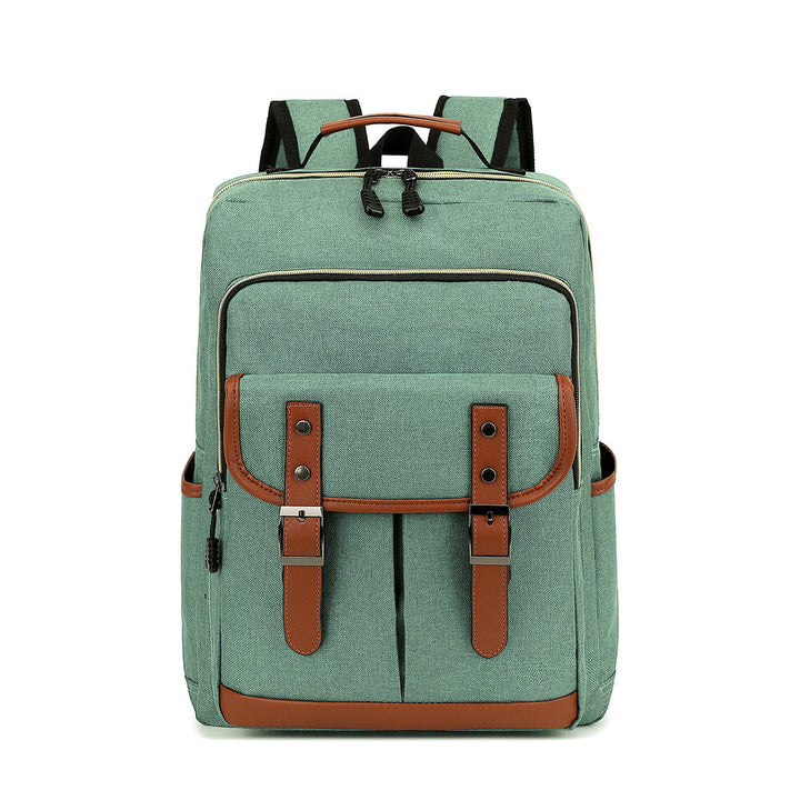 Mochila Charlie masculina clássica e impermeável, ideal para trabalho, protegendo pertences com estilo e organização.