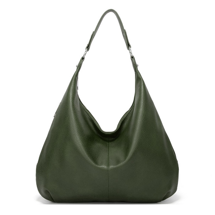 Bolsa de ombro Aryana, design moderno e funcional, ideal para organização pessoal feminina.