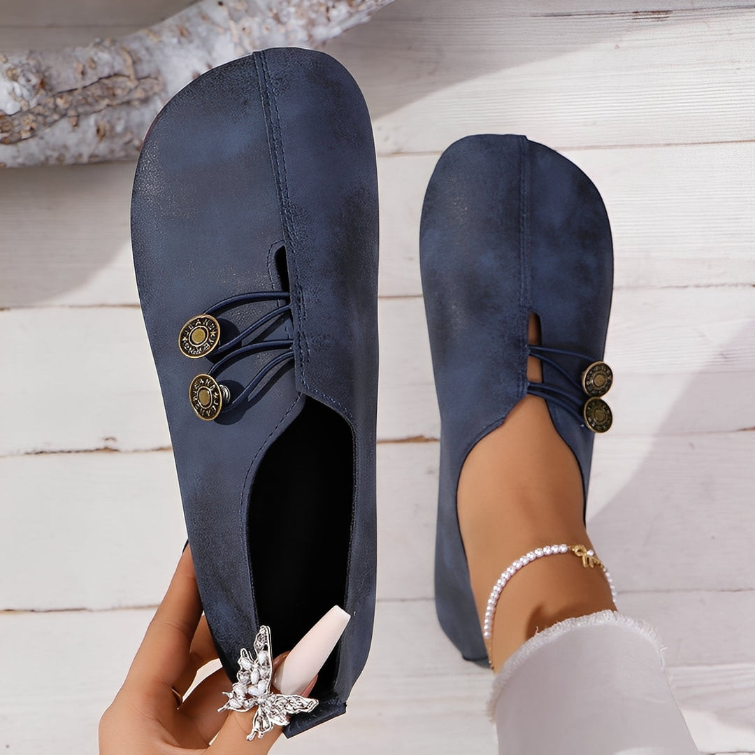 Sapatos femininos versáteis para conforto diário. Leves, flexíveis e casuais, perfeitos para a moda primavera-verão.