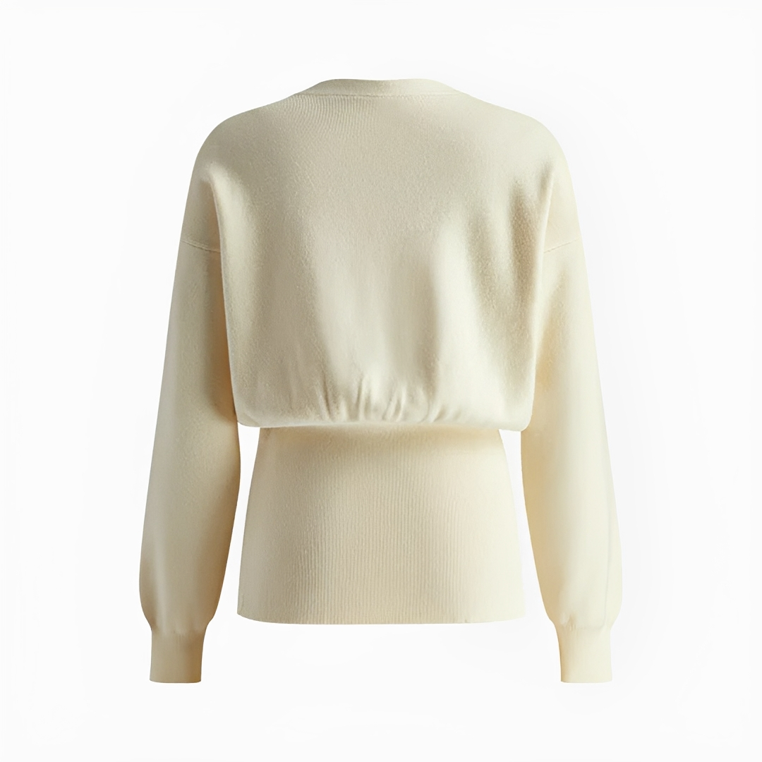 Cardigan feminino casual chic, com botões e design confortável, peça versátil para diversas ocasiões.