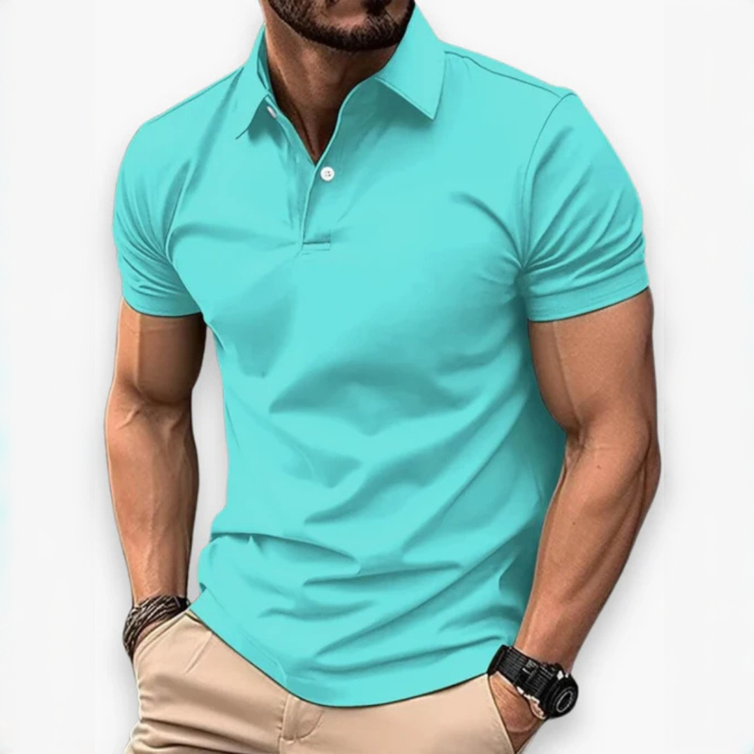 Polo masculina: estilo masculino para o verão, combinando conforto e frescor para a moda praia.