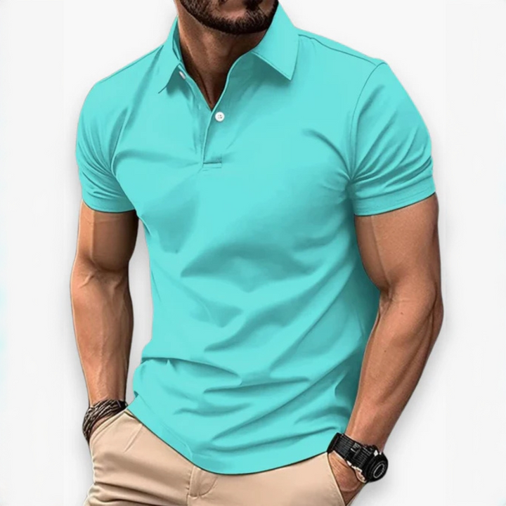 Polo masculina: estilo masculino para o verão, combinando conforto e frescor para a moda praia.