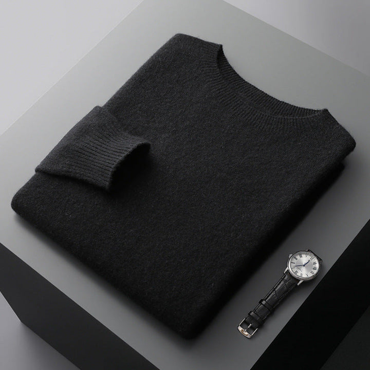 Suéter masculino Oscar, vestuário versátil para o inverno, garante conforto e um toque estiloso.
