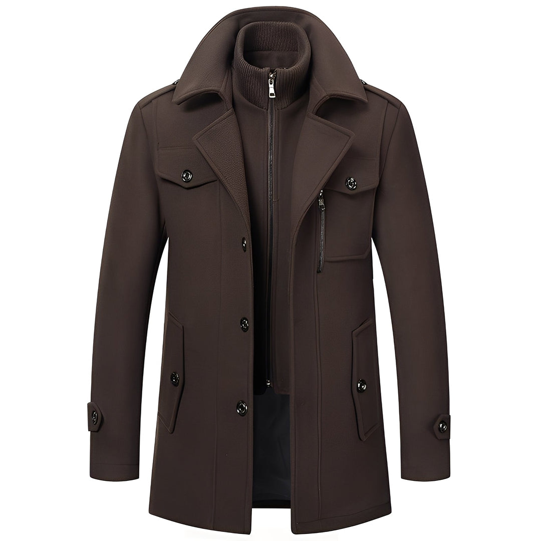 Casaco masculino de inverno, sobretudo elegante com corte moderno. Agasalho masculino para dias frios e estilo.