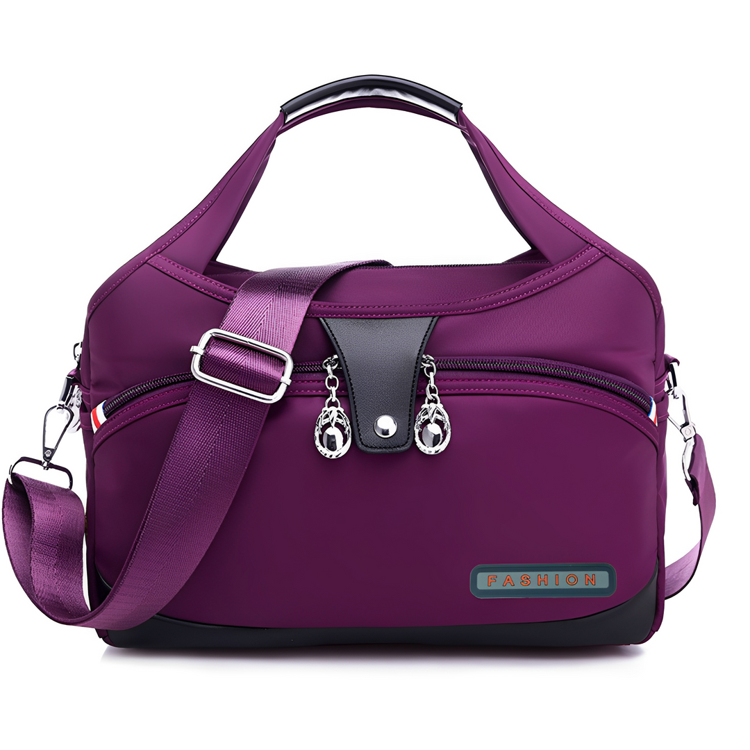 Bolsa tiracolo feminina Alina em couro PU, estilo versátil. Perfeita para moda e acessórios femininos.