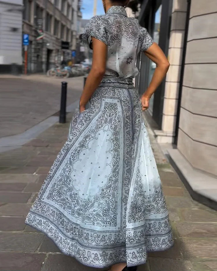 Sofisticado conjunto feminino para o verão, look casual com elegância e conforto.
