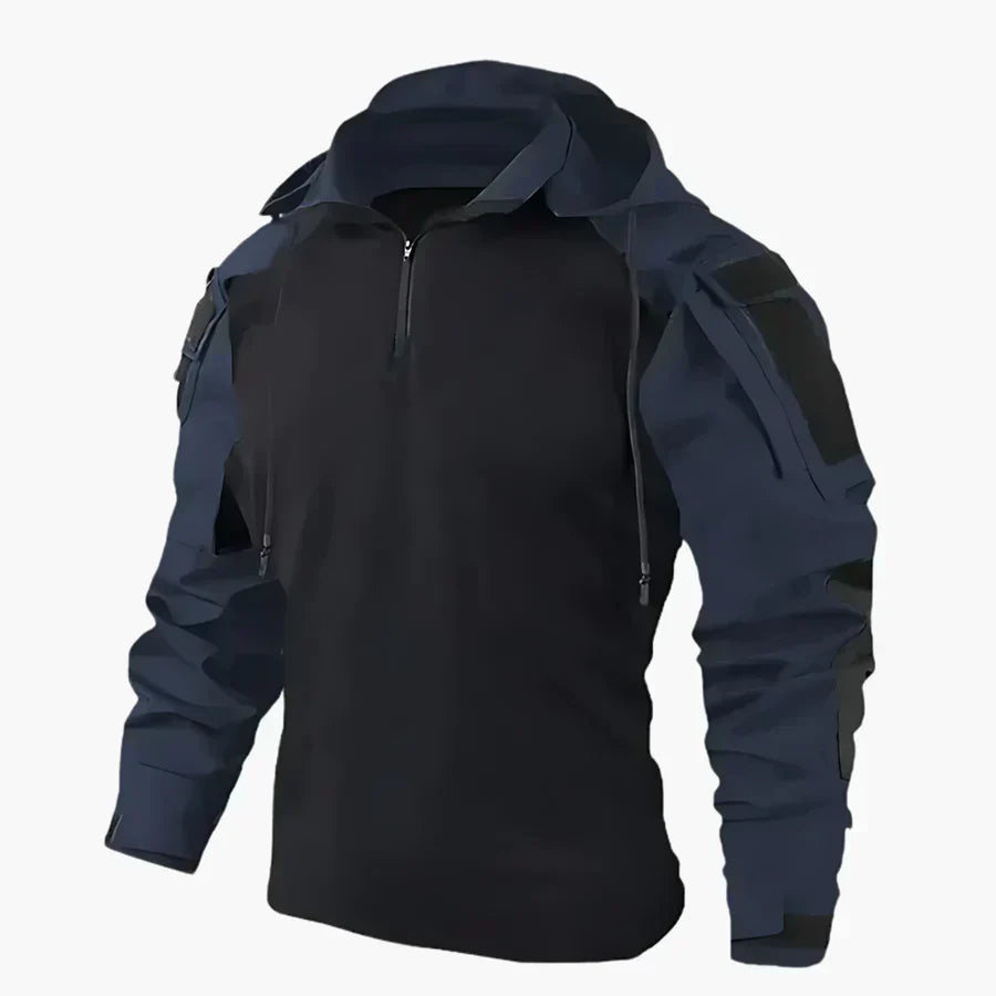 Jaqueta de aventura masculina para caminhada. Roupa outdoor à prova de vento e chuva, perfeita para o outono e inverno.