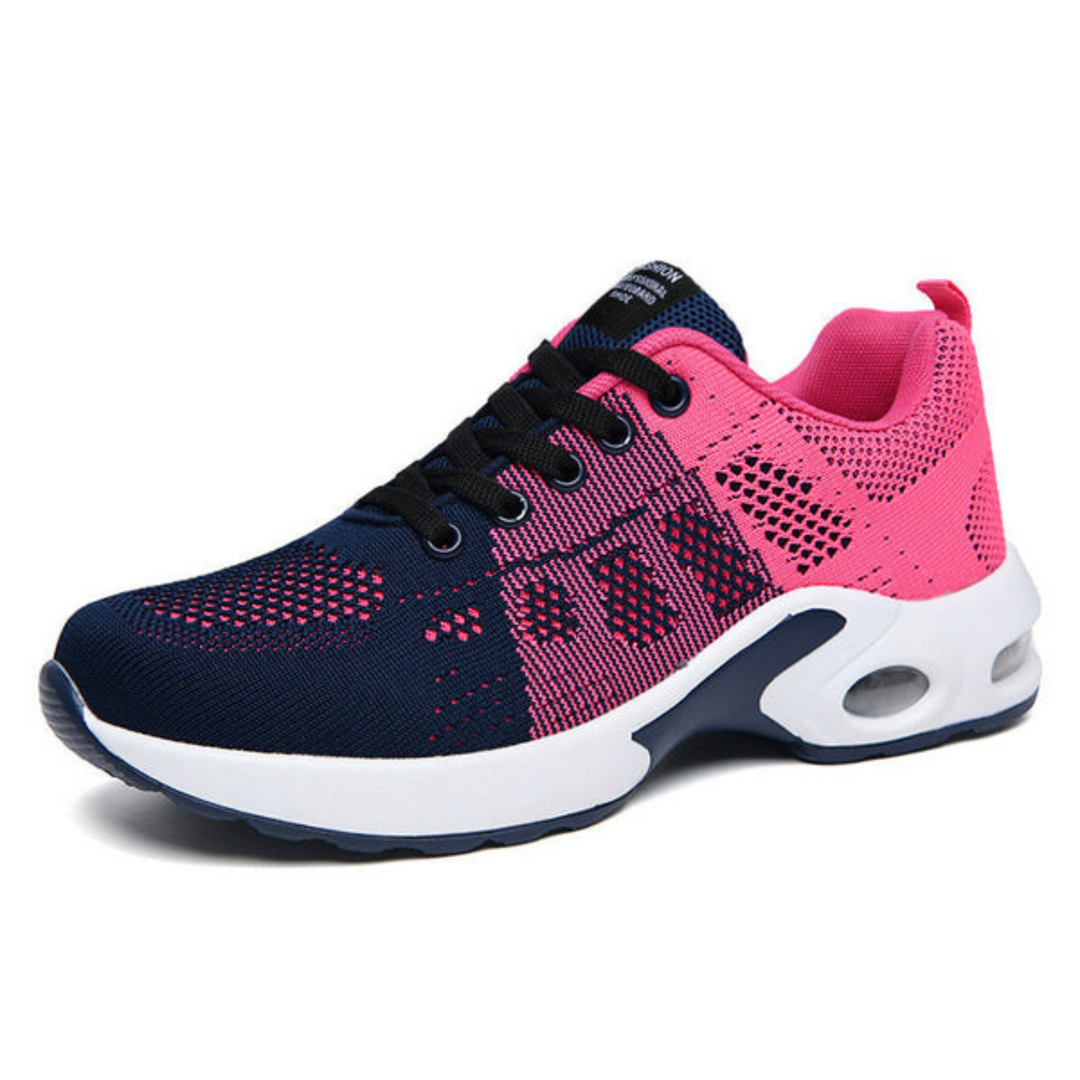 Tênis feminino Leve Conforto Lina, calçado versátil para atividades físicas e uso casual diário.