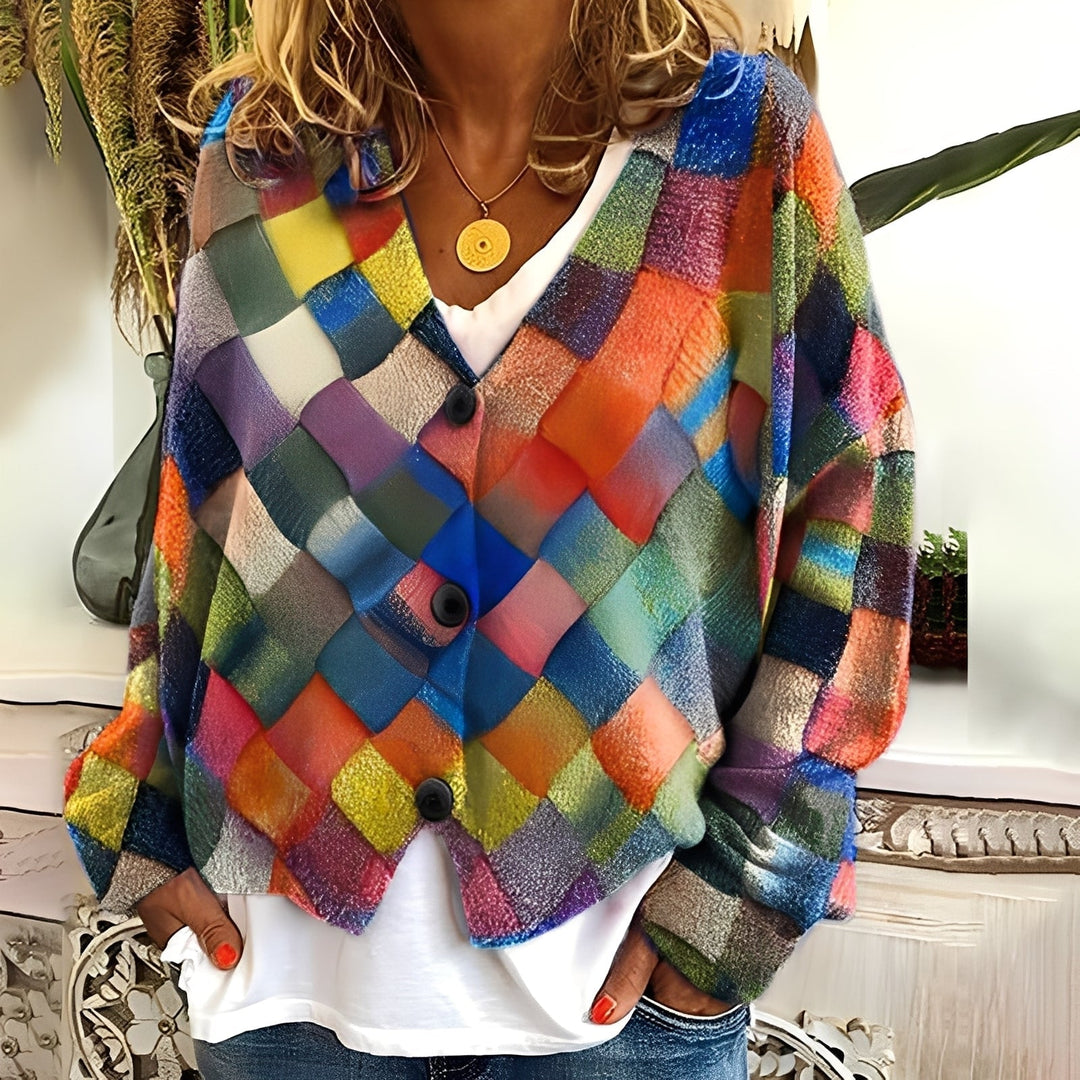 Suéter Nydia feminino de inverno, moda aconchegante e elegante para mulheres que buscam estilo.