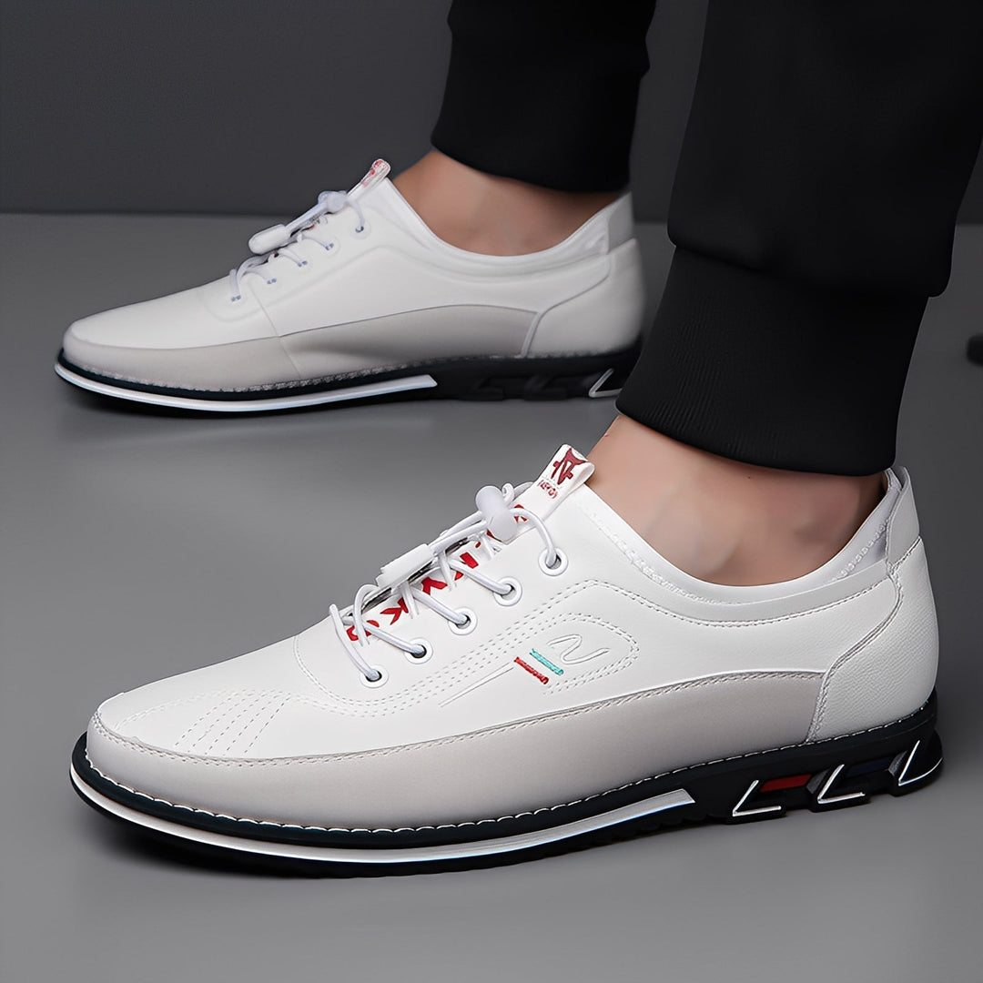 Sapatos casuais masculinos elegantes, ideais para conforto duradouro e estilo moderno.