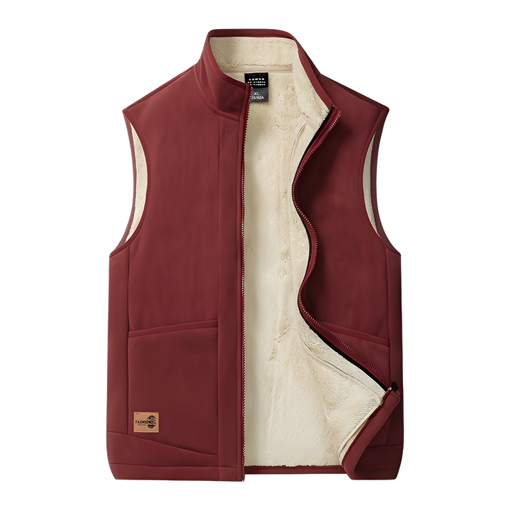 Agasalho masculino sem manga, colete acolchoado para inverno/outono, versátil e moderno, ótima opção casual.