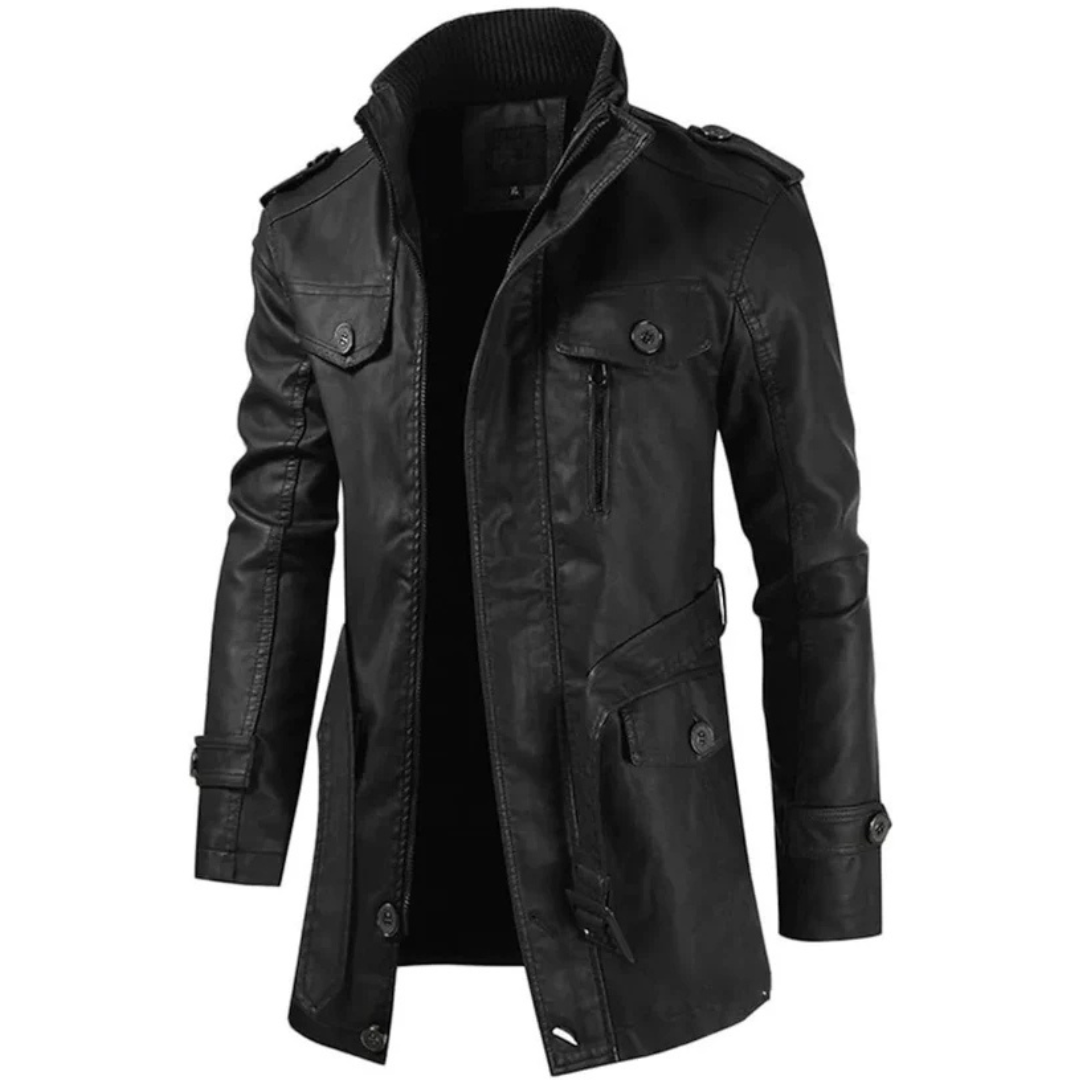 Jaqueta masculina estilosa e durável para inverno. Casaco aconchegante, perfeito para moda masculina e conforto.