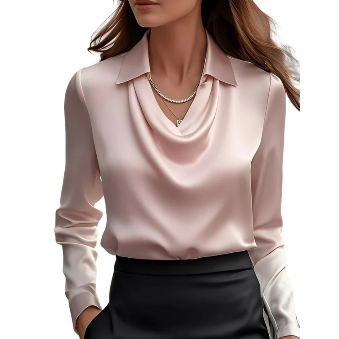 Blusa feminina confortável manga longa, estilo elegante para o inverno. Perfeita para o dia a dia e ocasiões especiais.