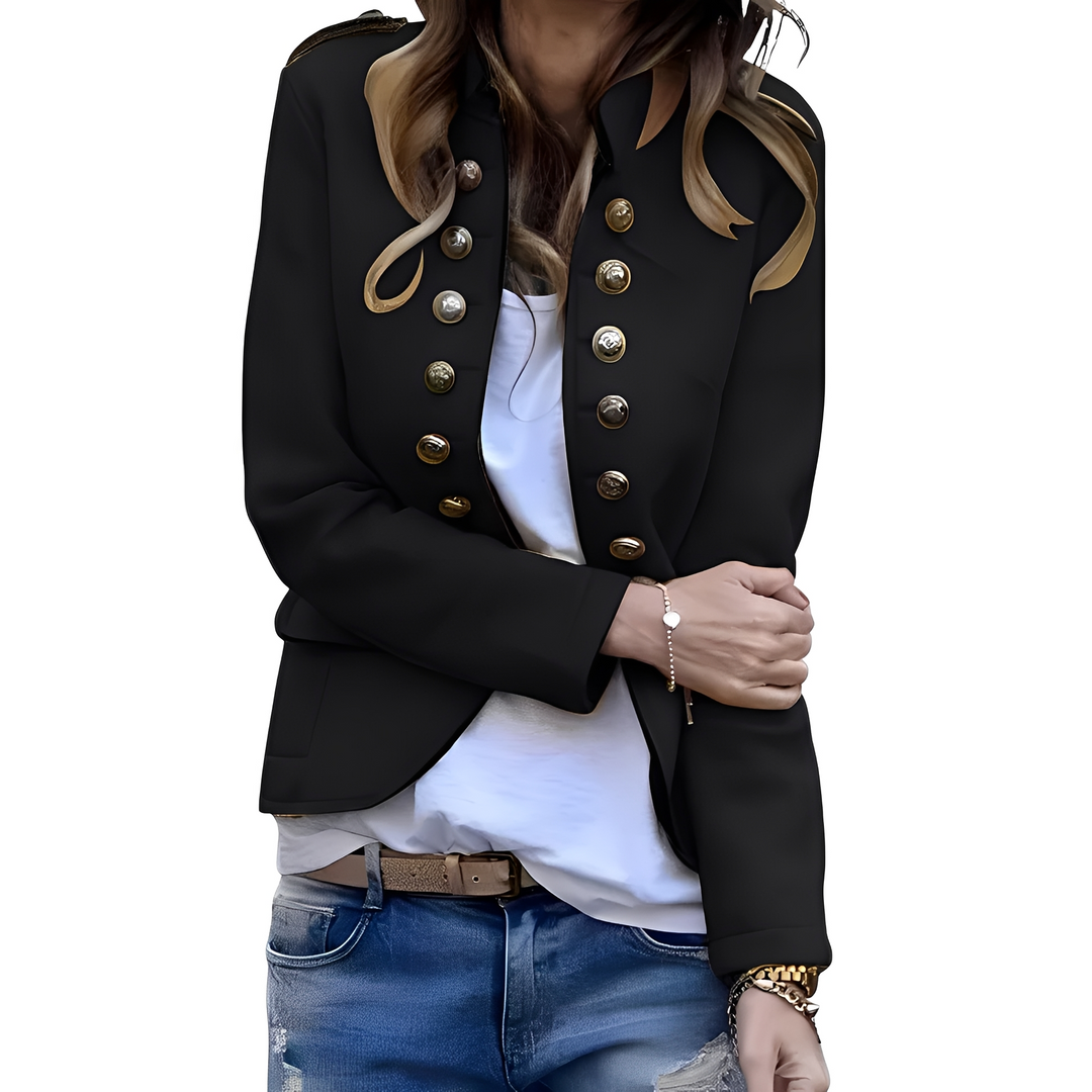 Blazer feminino para moda. Casaco feminino moderno, versátil e elegante para roupa de trabalho e eventos sociais.