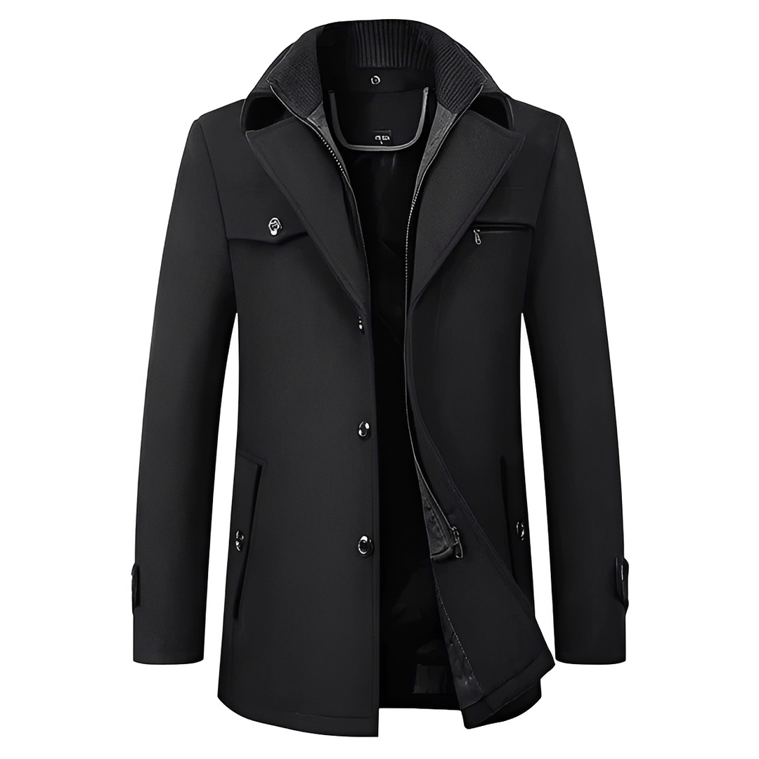 Casaco Masculino Andrew de inverno, quente e estiloso, ideal para proteger do frio com versatilidade na moda homem.