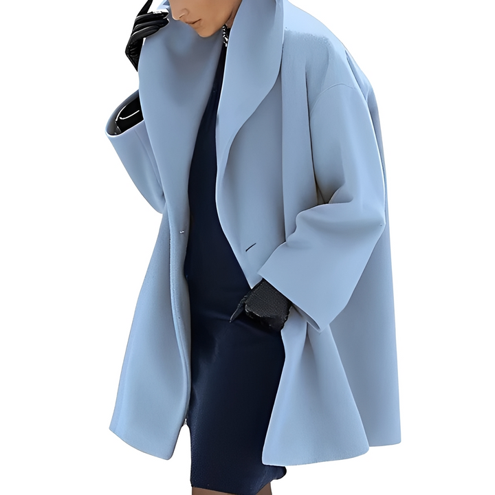 Casaco feminino confortável e casual para o inverno, agasalho quente e estiloso para moda feminina.