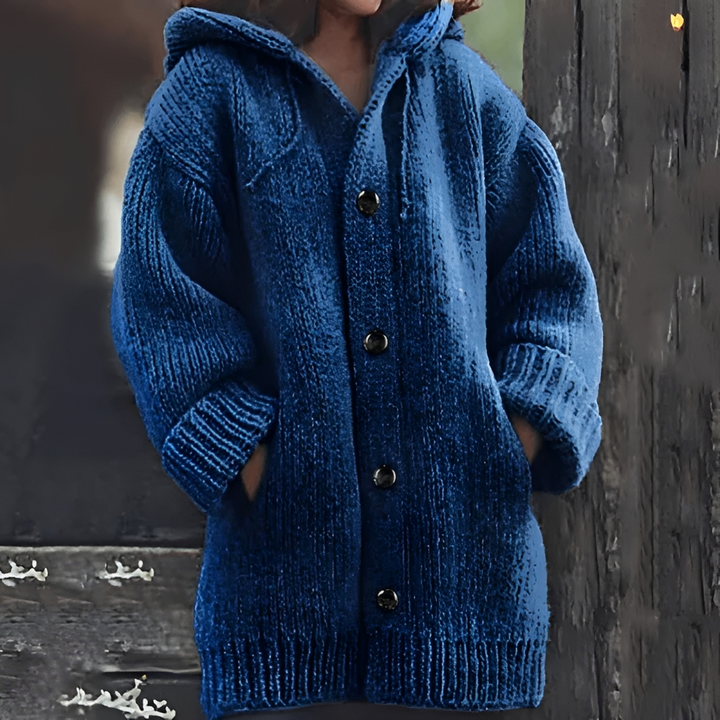 Casaco de inverno feminino, quente e estiloso, ótimo para compor looks casuais.