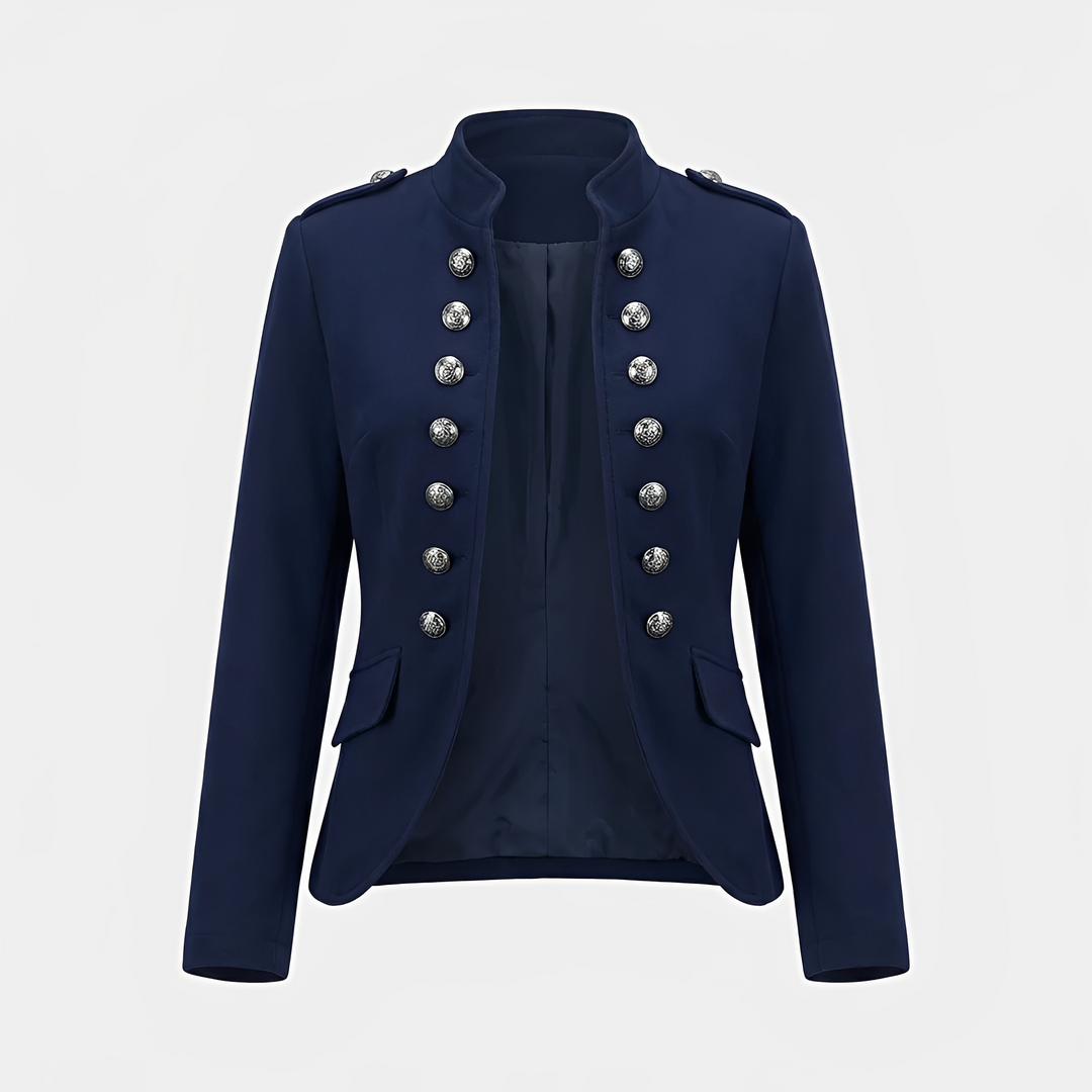 Blazer feminino, casaco elegante para trabalho. Peça versátil de moda feminina, estilo social moderno e sofisticado.