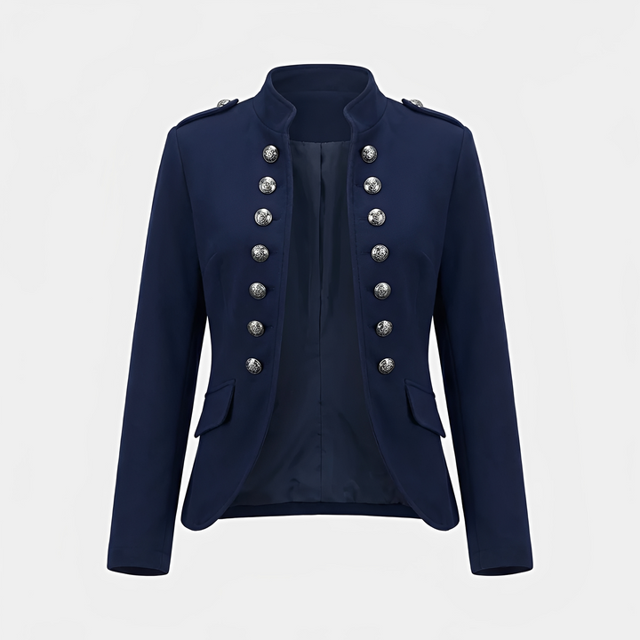 Blazer feminino, casaco elegante para trabalho. Peça versátil de moda feminina, estilo social moderno e sofisticado.