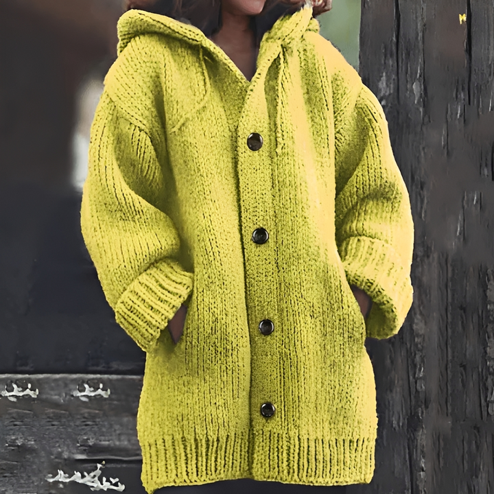 Casaco feminino quente e confortável, agasalho essencial para o inverno e outono.
