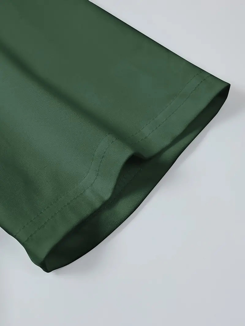 T-shirt masculina elegante para o verão, estilo casual.