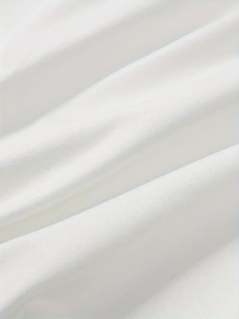 Camiseta masculina confortável de algodão, estilo casual para o verão.