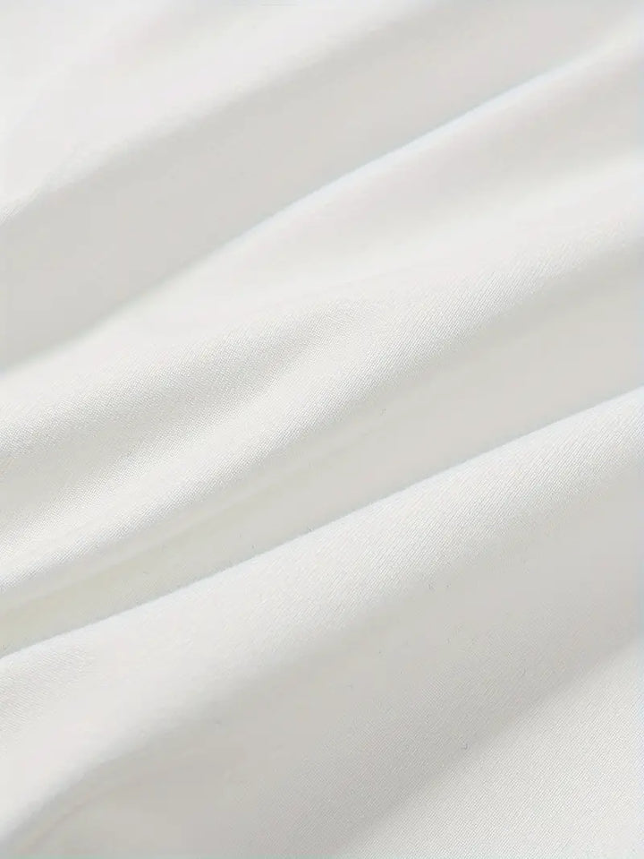 Camiseta masculina confortável de algodão, estilo casual para o verão.