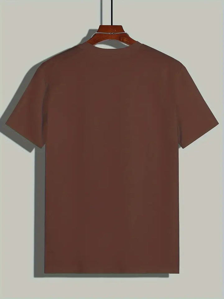Camiseta masculina casual e versátil, para um verão elegante.