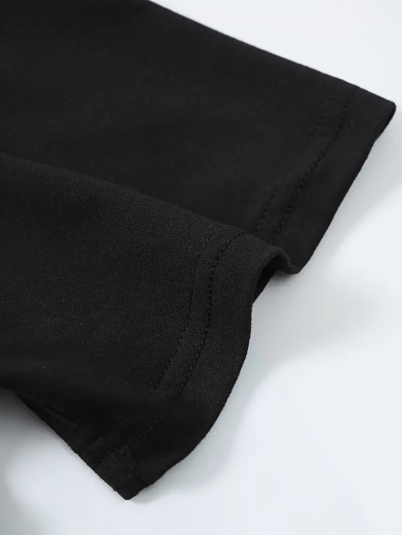 Camiseta masculina básica, versátil e confortável para o dia a dia.