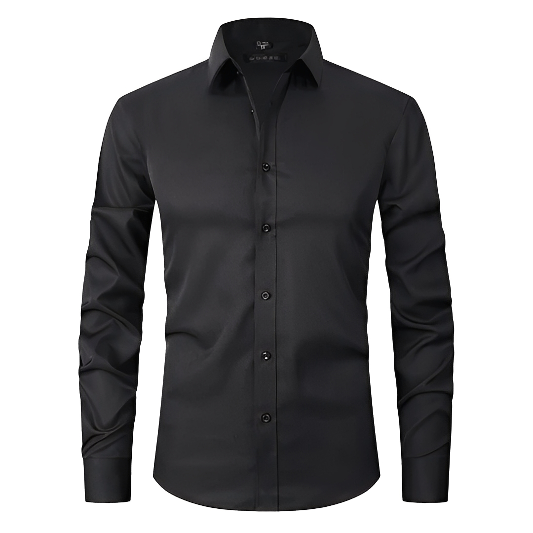 Polo masculino casual e elegante, com foco em conforto e sem vincos, essencial para o estilo de vida moderno.