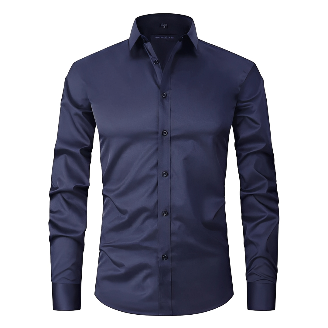 Camisa polo de verão masculina, leve, respirável e sem vincos, para máximo conforto e elegância.