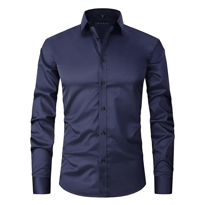 Camisa polo de verão masculina, leve, respirável e sem vincos, para máximo conforto e elegância.